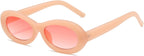 Slim Oval Retro Adult Sunglasses
