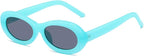 Slim Oval Retro Adult Sunglasses